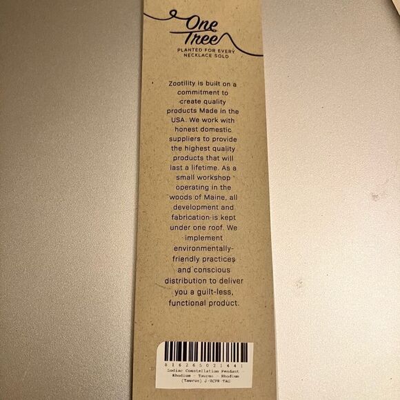 Zootility 925 Silver Unisex Chain & Gemini Constellation Pendant / NWT - Picture 6 of 6